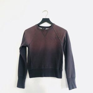 American Eagle Sweatshirt Gradient Blue / Purple